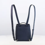 LEATHER BACKPACK MONCEAU NAVY