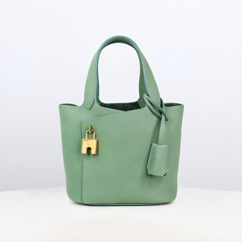 LEATHER HANDBAG ETOILE MINI GIVERNY WITH GOLD HARDWARE