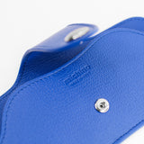 LEATHER GLASSES HOLDER OCEAN BLUE