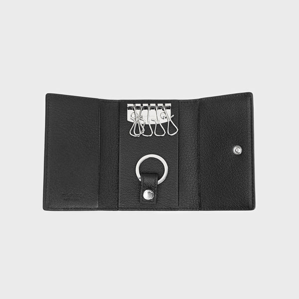 LEATHER KEY CASE BLACK