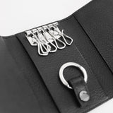 LEATHER KEY CASE BLACK