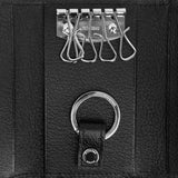 LEATHER KEY CASE BLACK