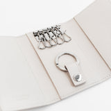 LEATHER KEY CASE IVORY