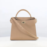 LEATHER HANDBAG LUTECE MINI TOURTERELLE