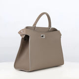 LEATHER HANDBAG LUTECE PM ELEPHANT