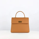 LEATHER HANDBAG PALAIS ROYAL MINI CAMEL