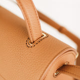 LEATHER HANDBAG PALAIS ROYAL MINI CAMEL