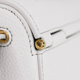 LEATHER HANDBAG PALAIS ROYAL MINI IVORY