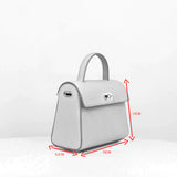 LEATHER HANDBAG PALAIS ROYAL MINI CRAIE