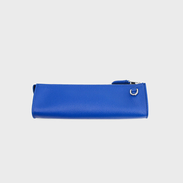 LEATHER PEN CASE OCEAN BLUE