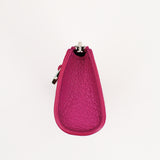 LEATHER PEN CASE FUXIA